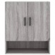 Sonata Dulap de perete, gri sonoma, 60x31x70 cm, lemn compozit