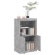 Sonata Dulap lateral cu lumini LED, gri beton, lemn prelucrat