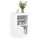 Sonata Dulap lateral cu lumini LED, alb, lemn prelucrat