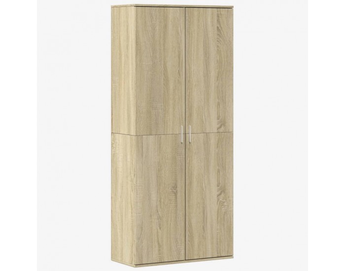 Sonata H Висок шкаф, сонома дъб, 80x35x180 см, инженерно дърво