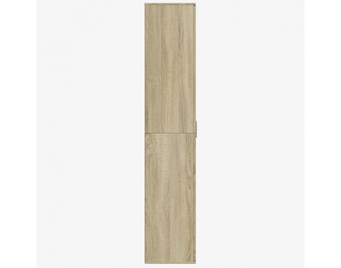 Sonata H Висок шкаф, сонома дъб, 80x35x180 см, инженерно дърво