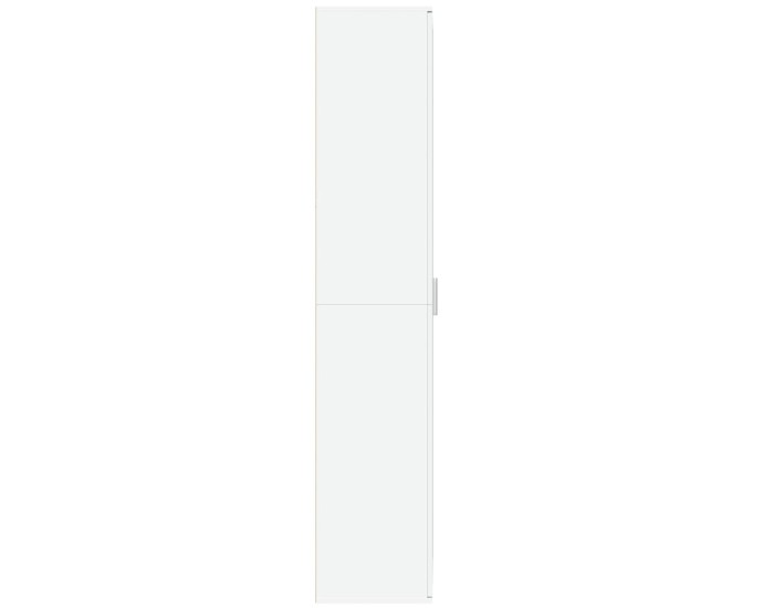 Sonata Dulap înalt, alb, 70x35x180 cm, lemn prelucrat