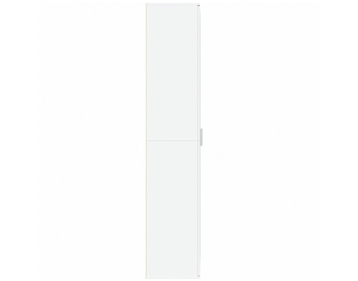 Sonata H Висок шкаф, бял, 80x35x180 см, инженерно дърво