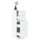 Sonata Dulap de farmacie, alb, 40x41x118 cm, lemn prelucrat