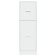 Sonata Dulap de farmacie, alb, 40x41x118 cm, lemn prelucrat