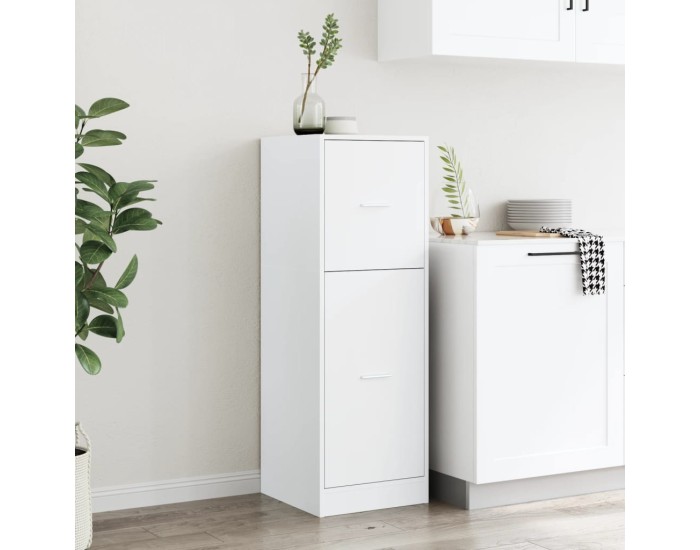 Sonata Dulap de farmacie, alb, 40x41x118 cm, lemn prelucrat