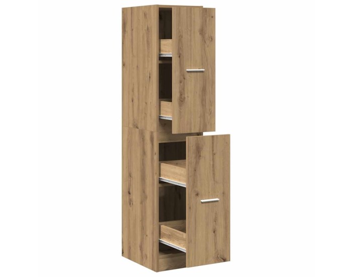 Sonata Dulap de farmacie, stejar artizanal, 30x41x144,5 cm, lemn stratificat