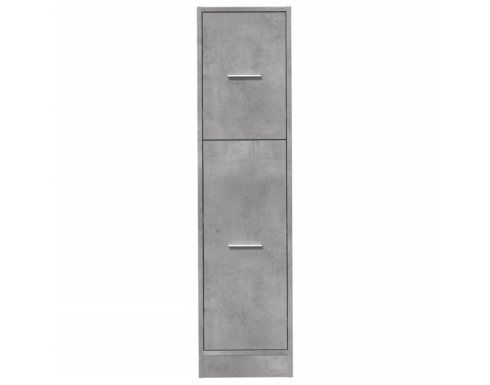 Sonata Dulap de farmacie, gri beton, 30x41x118 cm, lemn prelucrat
