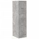 Sonata Dulap de farmacie, gri beton, 30x41x118 cm, lemn prelucrat
