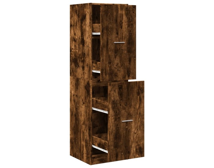 Sonata Dulap de farmacie stejar fumuriu, 40x41x144,5cm, lemn prelucrat