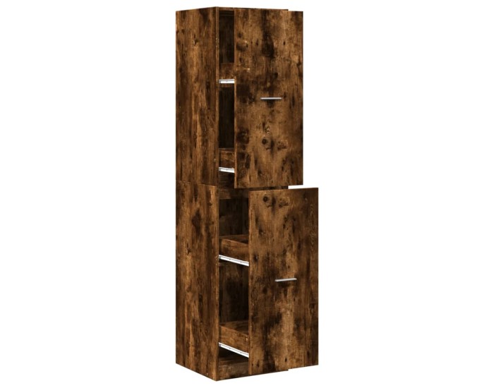 Sonata Dulap de farmacie stejar fumuriu, 40x41x174,5cm, lemn prelucrat