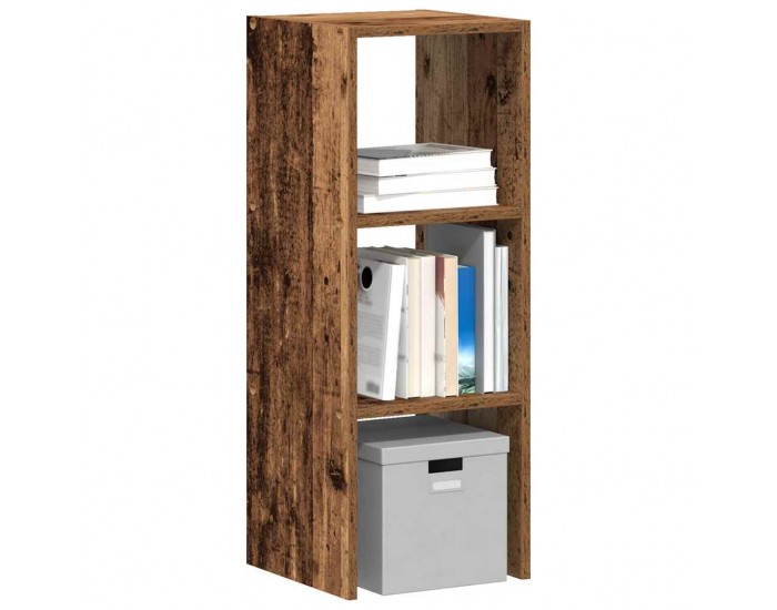 Sonata H Библиотека стифиращи старо дърво 30x30x80 см инженерно дърво