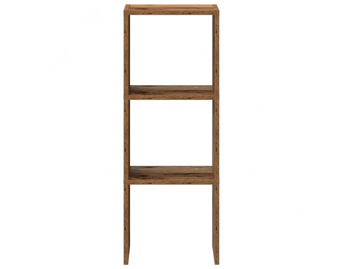 Sonata H Библиотека стифиращи старо дърво 30x30x80 см инженерно дърво