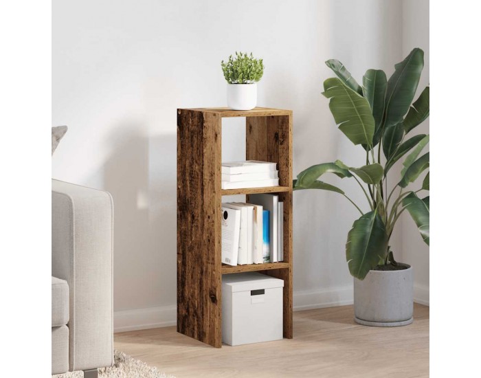 Sonata H Библиотека стифиращи старо дърво 30x30x80 см инженерно дърво