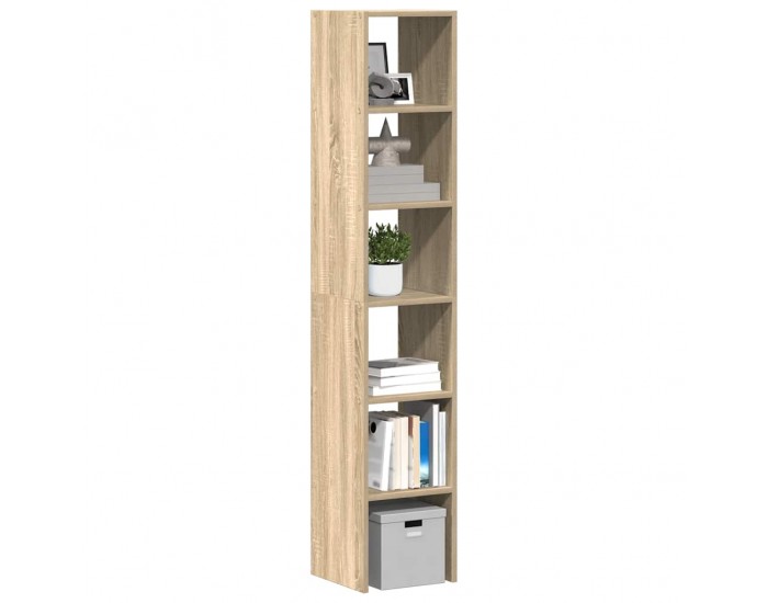Sonata H Библиотеки 2 бр стифиращи дъб сонома 30x30x80см инженерно дърво