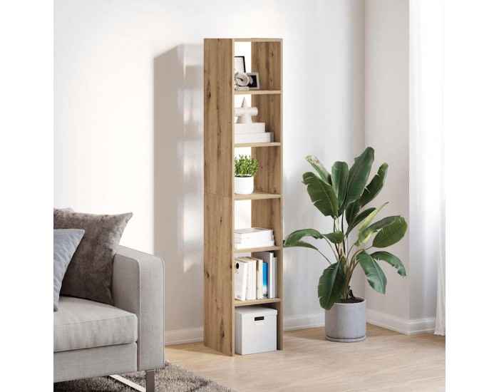 Sonata H Библиотеки 2бр стифиращи дъб артизан 30x30x80см инженерно дърво