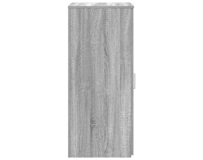 Sonata Dulap de depozitare sonoma gri 50x45x103,5 cm lemn prelucrat