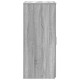 Sonata Dulap de depozitare sonoma gri 50x45x103,5 cm lemn prelucrat