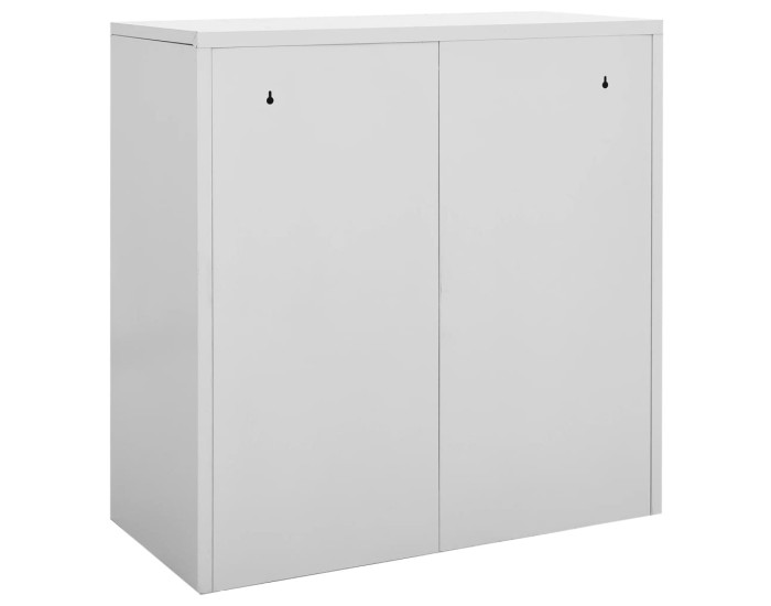 Sonata Dulapuri vestiar 5 buc. gri deschis 90x45x92,5 cm oțel