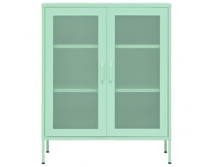 Sonata H Шкаф за съхранение, мента, 80х35х101,5 см, стомана
