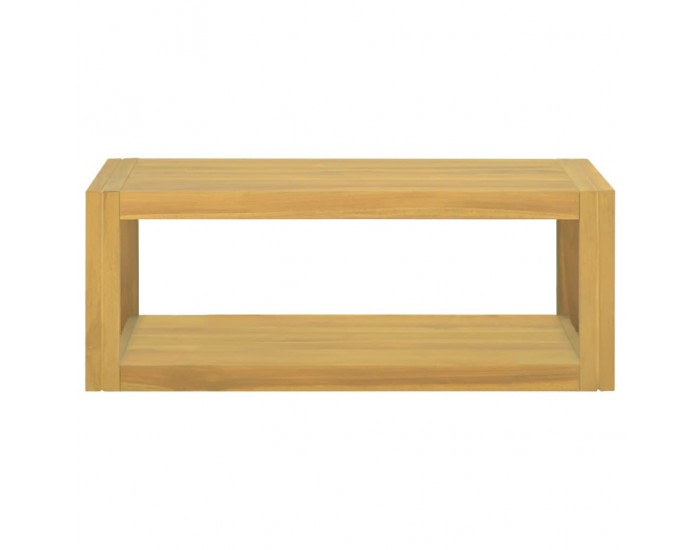 Sonata H Стенен шкаф за баня, 90x45x35 см, тиково дърво масив