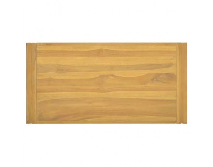 Sonata H Стенен шкаф за баня, 90x45x35 см, тиково дърво масив