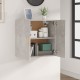 Sonata Dulap de perete, gri beton, 60x30x60 cm, lemn prelucrat
