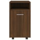 Sonata Dulap lateral cu roți stejar maro 33x38x60 cm lemn prelucrat