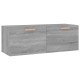 Sonata Dulap de perete, gri sonoma, 100x36,5x35 cm, lemn prelucrat