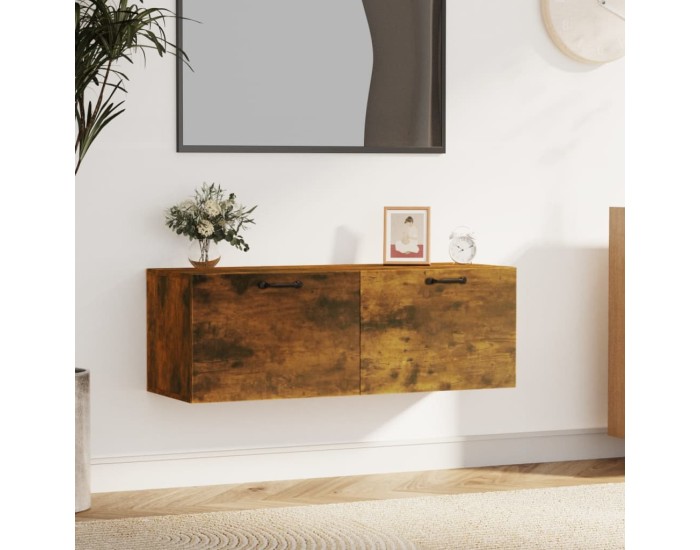 Sonata Dulap de perete, stejar fumuriu, 100x36,5x35 cm, lemn prelucrat