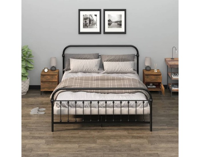 Sonata H Нощни шкафчета 2 бр опушен дъб 40x35x50 см