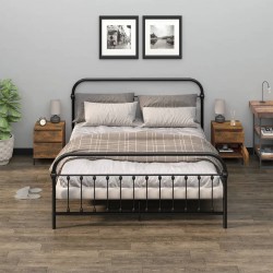 Sonata H Нощни шкафчета 2 бр опушен дъб 40x35x50 см - Dulapuri