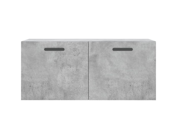 Sonata Dulap de perete, gri beton, 80x36,5x35 cm, lemn compozit