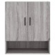 Sonata Dulap de perete, gri sonoma, 60x31x70 cm, lemn compozit