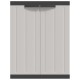 Sonata Dulap depozitare de exterior, gri și negru, 65x37x85 cm, PP