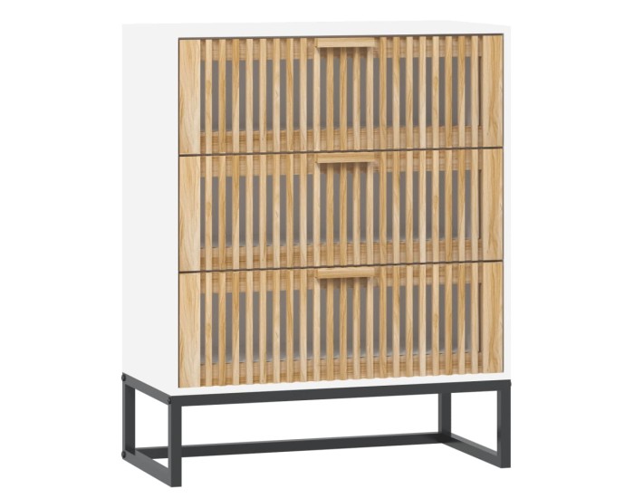 Sonata Dulap, alb, 60x30x75 cm, lemn prelucrat