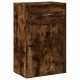Sonata Dulap depozitare, stejar fumuriu, 56,5x39x90 cm, lemn prelucrat