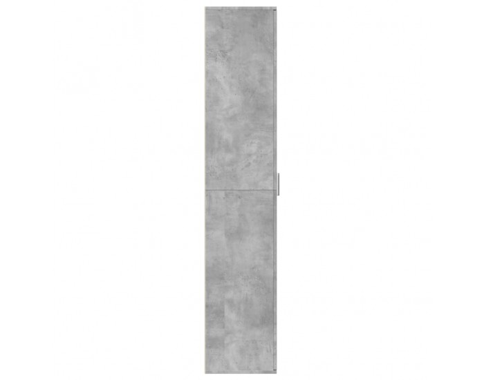 Sonata H Висок шкаф, бетонно сив, 60x35x180 см, инженерно дърво