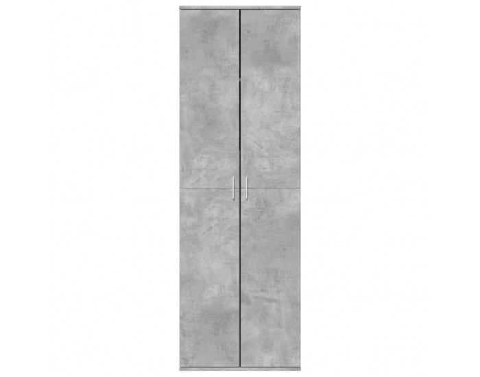 Sonata H Висок шкаф, бетонно сив, 60x35x180 см, инженерно дърво