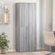 Sonata H Висок шкаф, сив сонома, 70x35x180 см, инженерно дърво