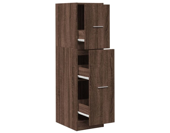 Sonata Dulap de farmacie, stejar maro, 30x41x118 cm, lemn prelucrat