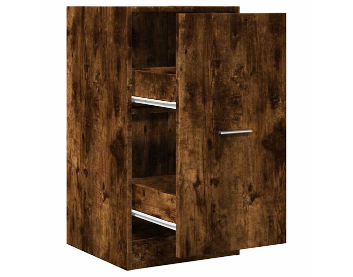 Sonata Dulap de farmacie stejar fumuriu, 40x41x77,5 cm, lemn prelucrat