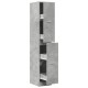 Sonata Dulap de farmacie, gri beton, 30x41x174,5 cm, lemn prelucrat