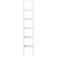 Sonata Biblioteci 2 buc, stivuibile, alb, 30x30x80 cm, lemn prelucrat