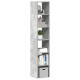 Sonata Biblioteci 2 buc. stivuibile Gri Beton Lemn prelucrat