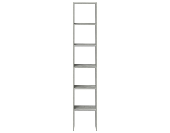 Sonata Biblioteci 2 buc. stivuibile Gri Beton Lemn prelucrat