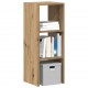 Sonata H Библиотека стифиращи дъб артизан 30x30x80 см инженерно дърво
