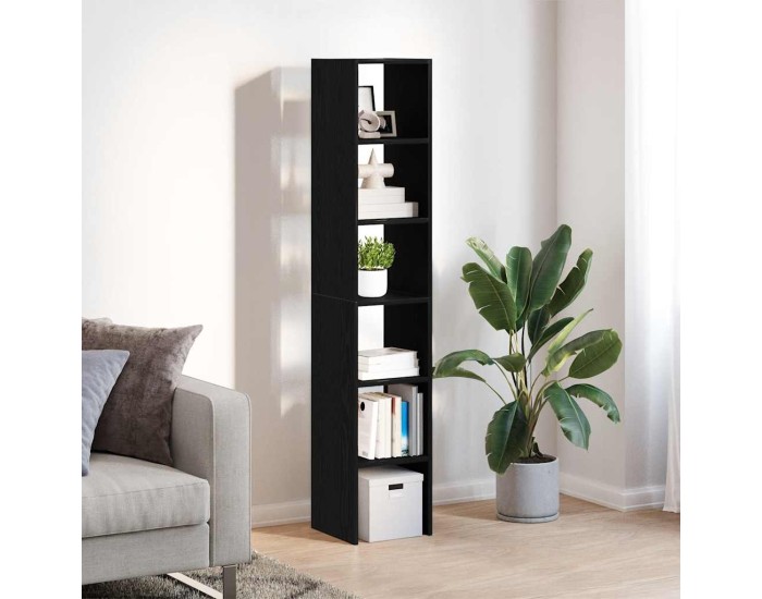 Sonata Biblioteci 2 buc, stivuibile, stejar negru, lemn prelucrat