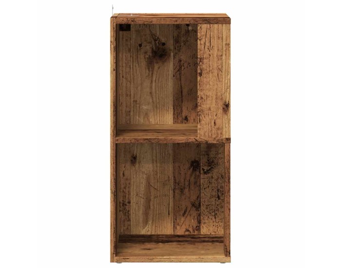 Sonata Dulap de colț din lemn vechi 33x33x67 cm din lemn prelucrat