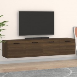 Sonata H Стенни шкафове 2 бр кафяв дъб 60x36,5x35 см инженерно дърво - Dulapuri